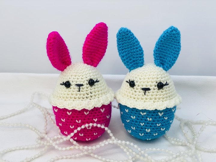 Amigurumi Spring Bunny