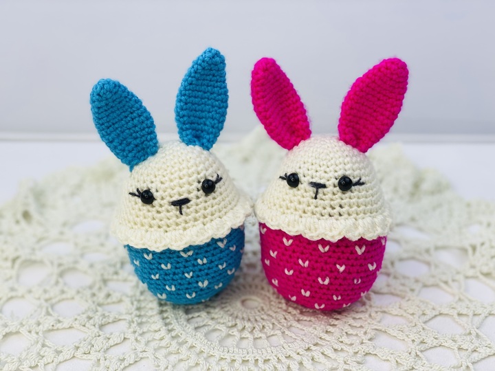 Amigurumi Spring Bunny