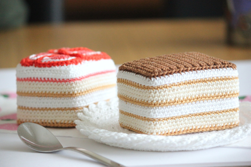 Häkelanleitung "Tiramisu, zwei Sorten"