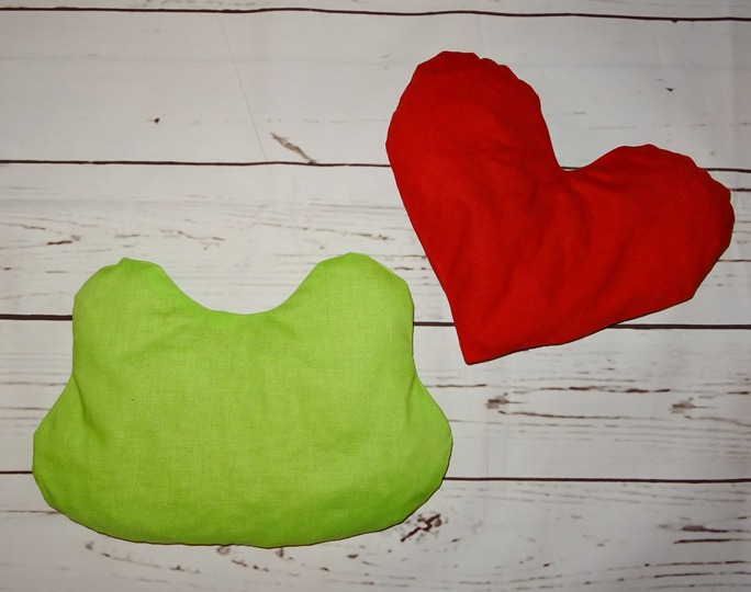 Kissen SET nähen 2 Gr. Frosch Mond Herz Ginkgo Stern Blatt