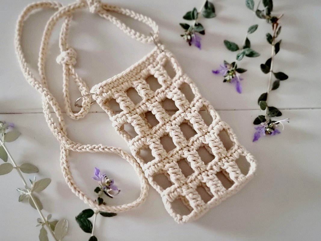 T29 Crochet Pattern for cotton cord crossbody bag - Image 5