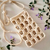 T29 Crochet Pattern for cotton cord crossbody bag