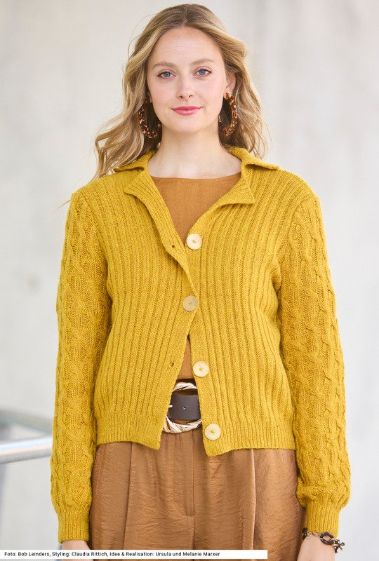 Jacke mit Reverskragen - Bild 4