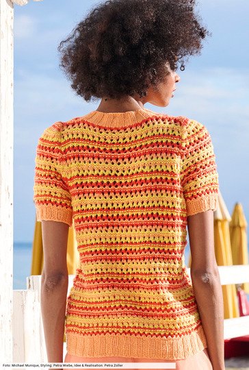 Gestreiftes Kurzarm-Shirt