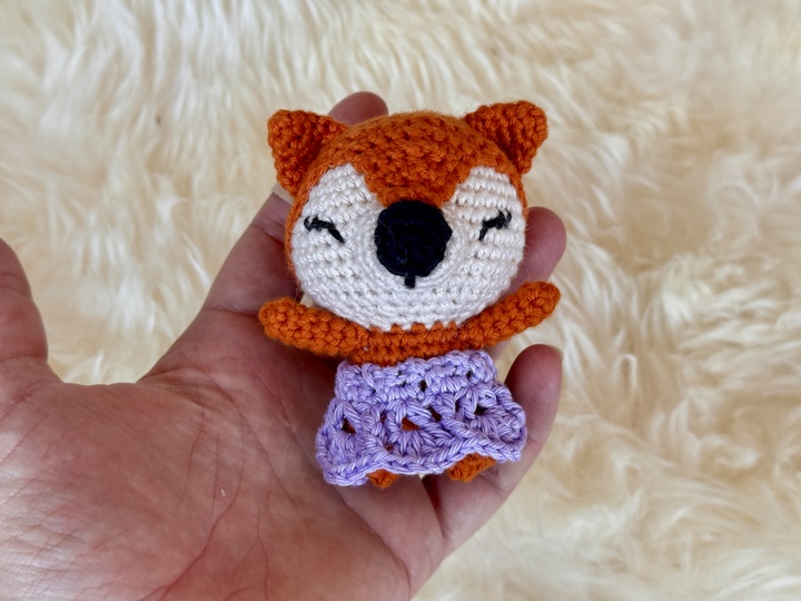 Mini Woodland Friends – Häkelanleitung für 4 kleine Waldtiere