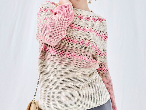 MODELL DAGMAR, gehäkelt