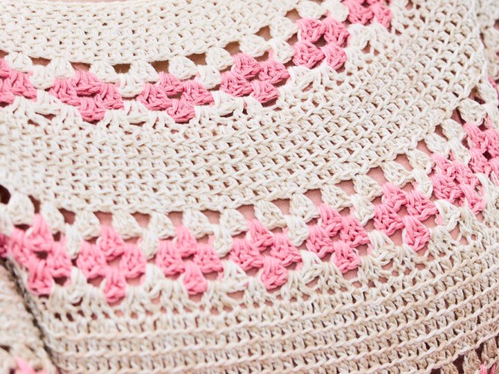 MODELL DAGMAR, gehäkelt