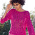 Ajourmusterpulli in Pink