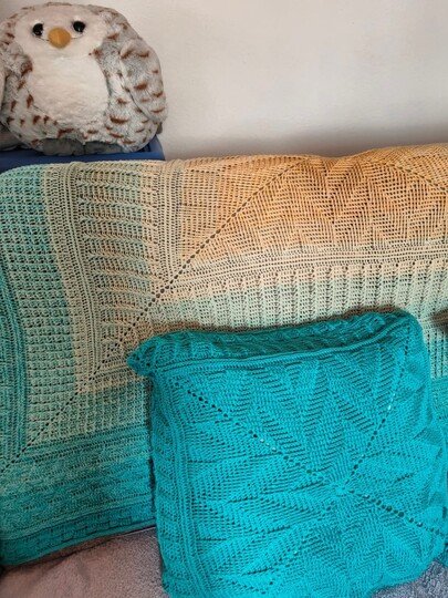 Set "Endless Relief Love 2.0" Decke mit Kissen