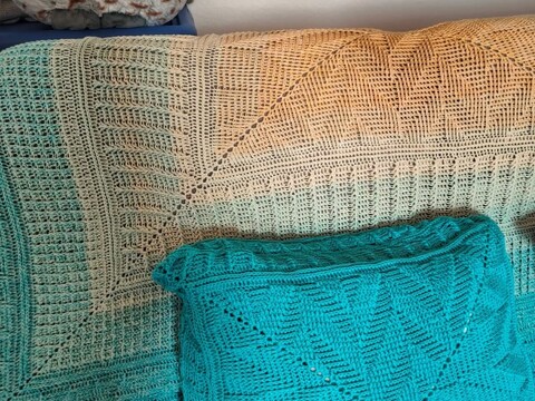 Set "Endless Relief Love 2.0" Decke mit Kissen