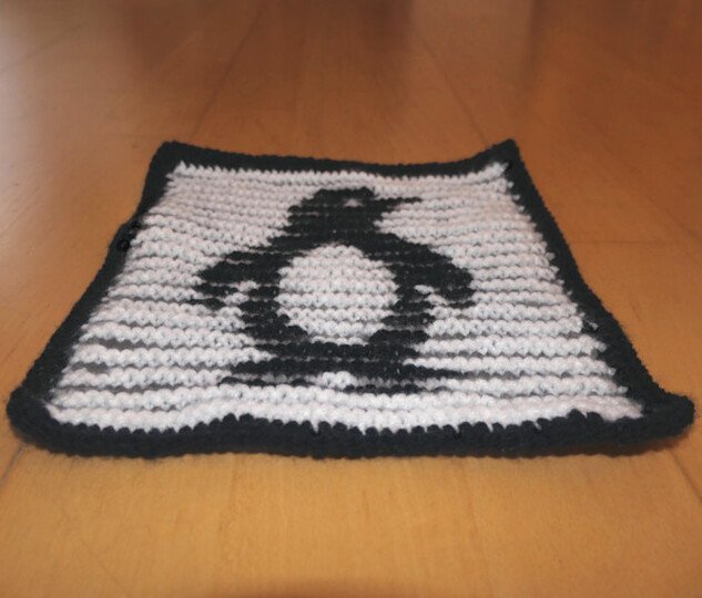 Pinguin Illusionsstricken