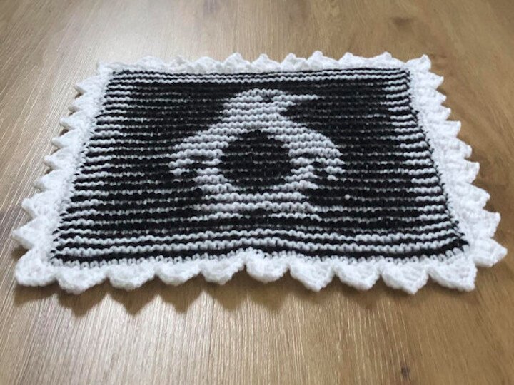 Pinguin Illusionsstricken