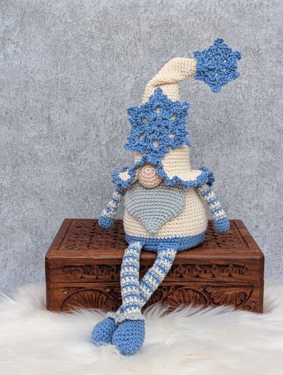 WINTER-WICHTEL - Häkelanleitung Gnom