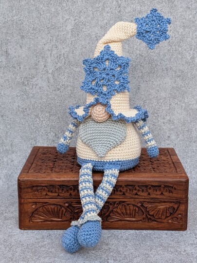 WINTER-WICHTEL - Häkelanleitung Gnom