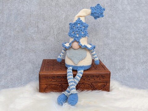 WINTER-WICHTEL - Häkelanleitung Gnom