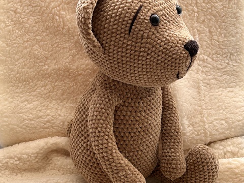 Häkelanleitung Teddybär Big Ben