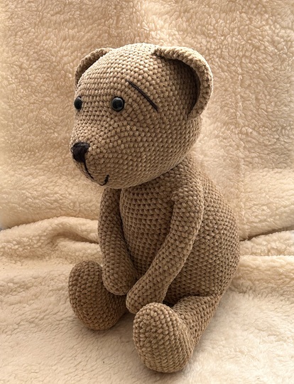 Häkelanleitung Teddybär Big Ben