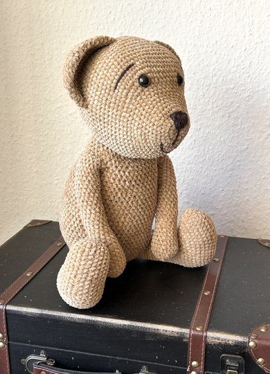 Häkelanleitung Teddybär Big Ben