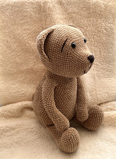 Häkelanleitung Teddybär Big Ben