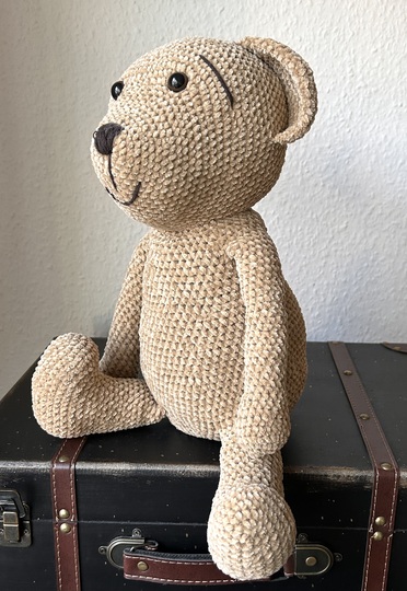 Häkelanleitung Teddybär Big Ben