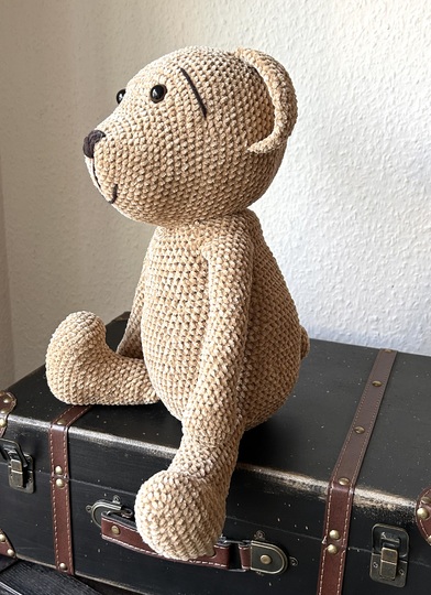 Häkelanleitung Teddybär Big Ben