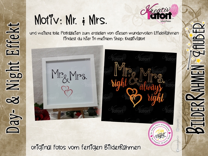 Anleitung - BilderRahmen-Zauber mit Day- & NightEffekt - PDF & Video