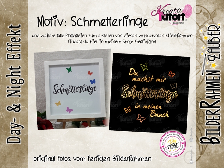 Anleitung - BilderRahmen-Zauber mit Day- & NightEffekt - PDF & Video
