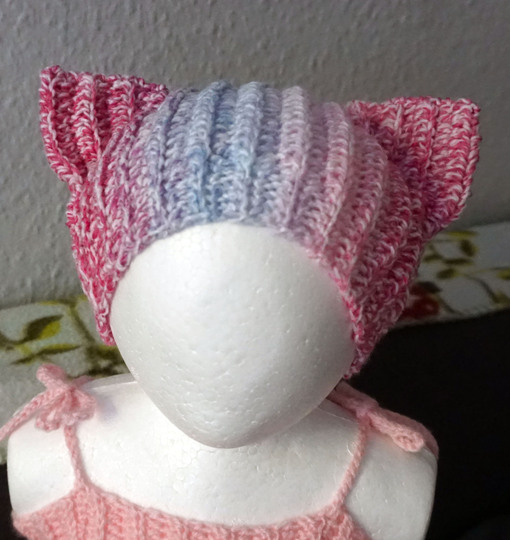 Crochet Pattern: Cat Ears Hat!