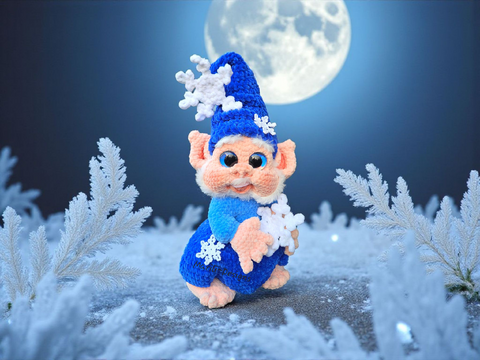 Crochet pattern expansion pack for Frosti Snowflakes Winter Elf
