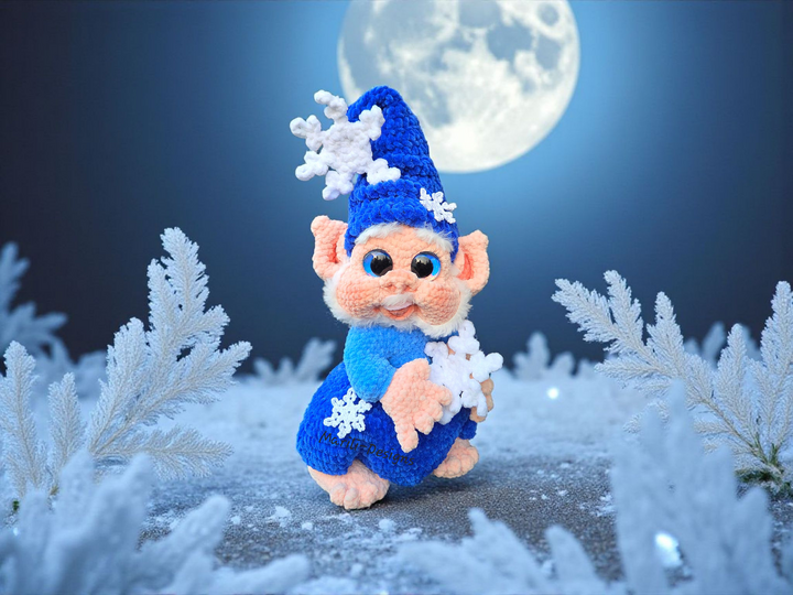 Crochet pattern expansion pack for Frosti Snowflakes Winter Elf