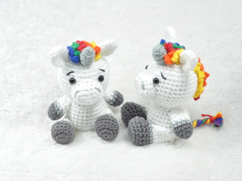 Häkelanleitung Einhorn *Glücksbringer*