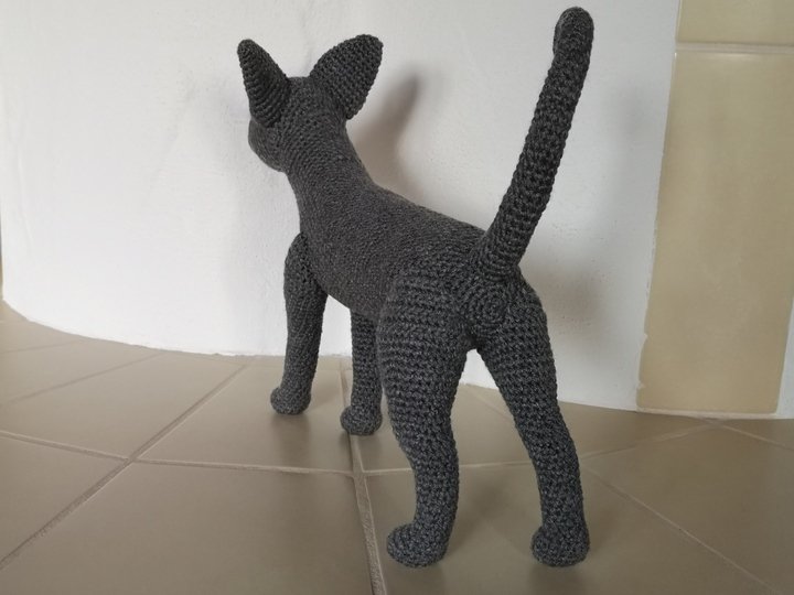 2in1: Sphynx Cat + Oriental Shorthair - crochet pattern by NiggyArts