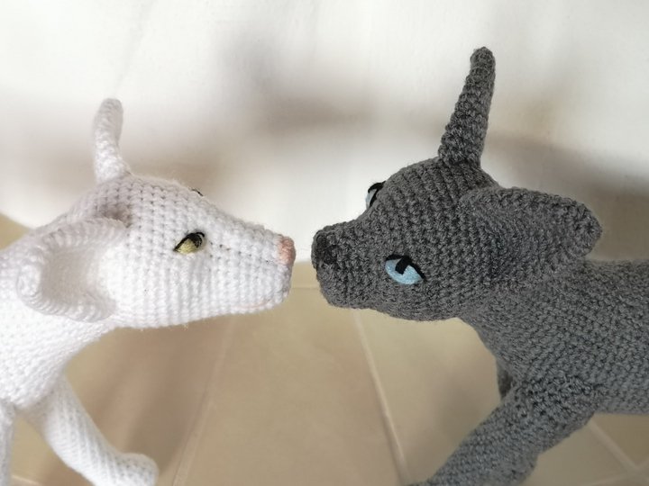2in1: Sphynx Cat + Oriental Shorthair - crochet pattern by NiggyArts