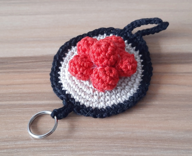 Häkelanleitung Schlüsselanhänger "Trachtenhut/Bollenhut" PDF (Deutsch)