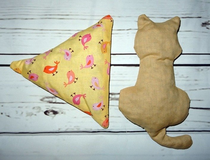 Kissen SET nähen 2 Gr. Schmetterling Katze Klee Blume Birne