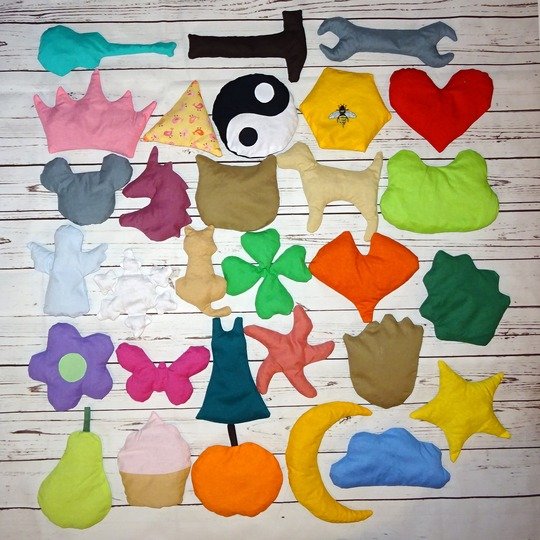 Kissen SET nähen alle 30 Motive in jeweils 2 Größen !!!