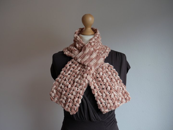 Häkelanleitung Steckschal Grace