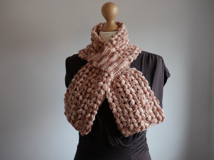 Häkelanleitung Steckschal Grace