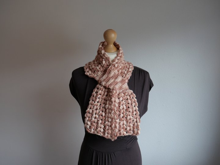 Häkelanleitung Steckschal Grace