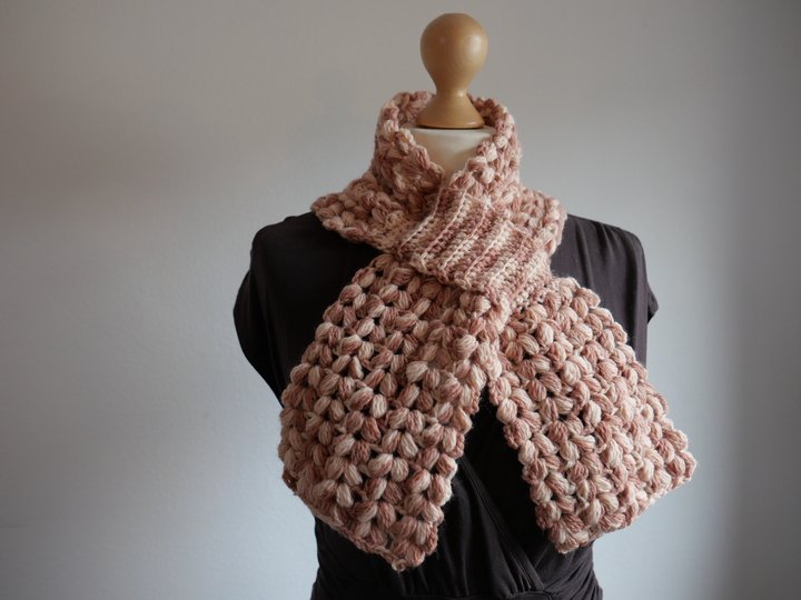 Häkelanleitung Steckschal Grace - ein Blickfang