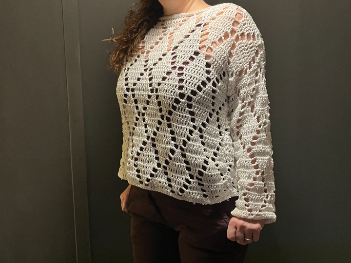 Häkelanleitung Shirt "Diggin Diamonds"