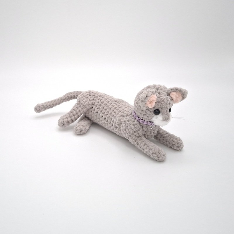 Carrie, the reclining cat