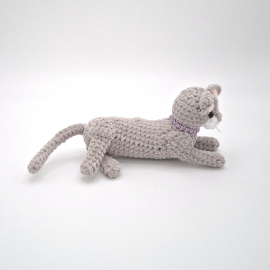 Carrie, the reclining cat