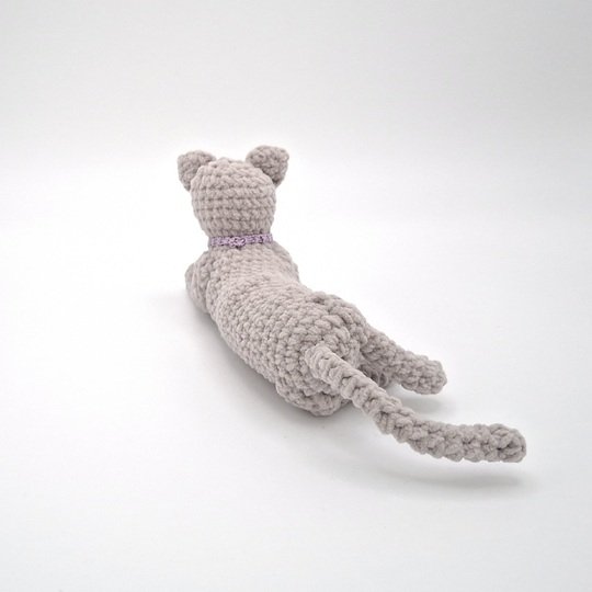 Carrie, the reclining cat