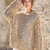 Hoody mit Netzstrukturen