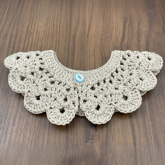 Crochet Peter Pan Collar Pattern For Detachable Vintage Style