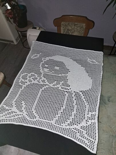 Tischläufer Igel häkeln