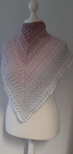 tiefes Dreieckstuch - Dezembertraum