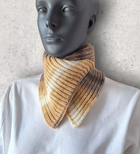 Strickanleitung Halssocke, Schalkragen, Neckwarmer, Kragenschal  #355