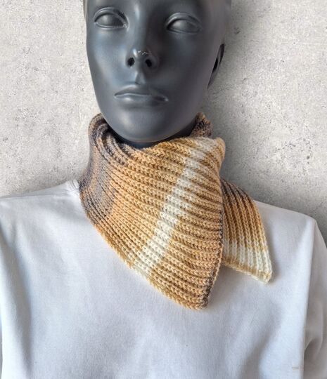 Strickanleitung Halssocke, Schalkragen, Neckwarmer, Kragenschal  #355